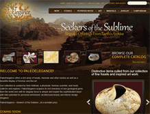 Tablet Screenshot of paleoelegance.com